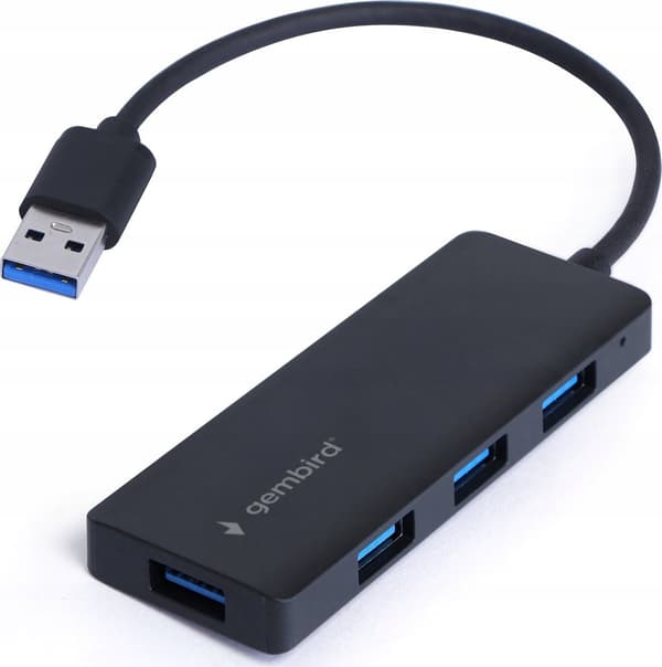 GEMBIRD 4-portars USB 3.1 Gen 1 HUB