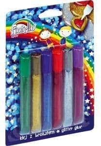 Glitteriliima 6 väriä FIORELLO