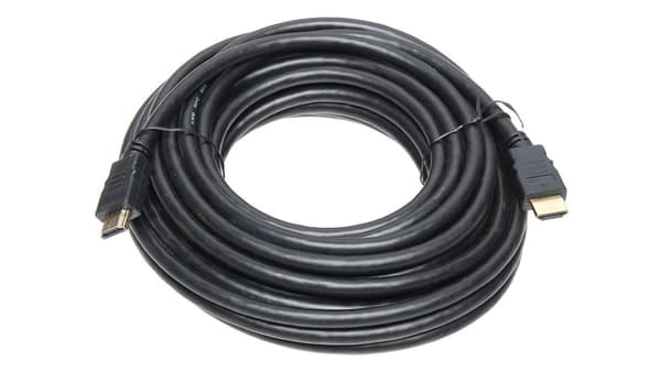 Kabel HDMI - HDMI 10m sort (HDMI-10-V2.0)