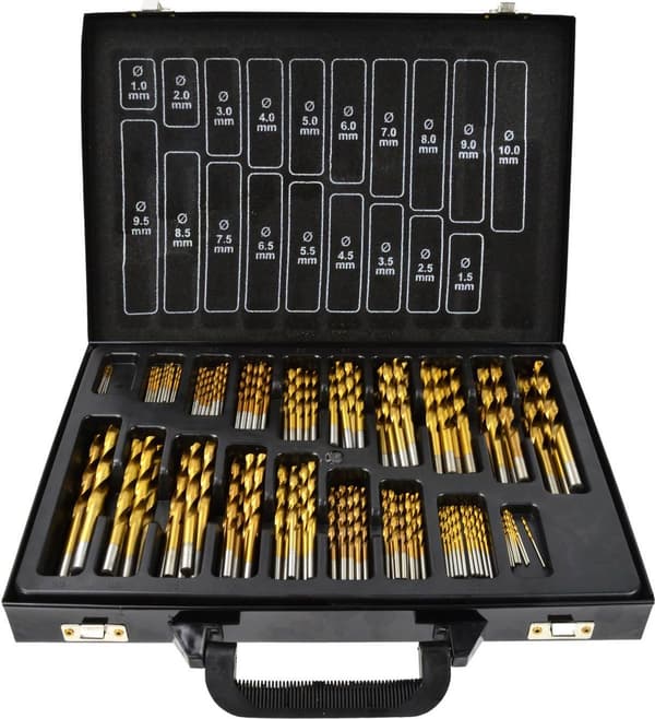 Titanium Metalborebitssæt 170el. (5)