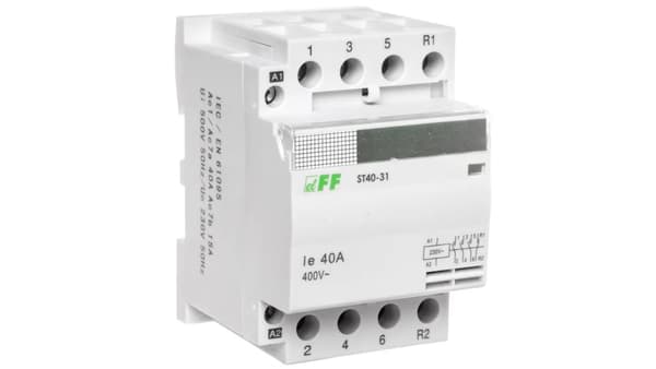 F&F Modulær Kontaktor 40A 3S 1N 230V AC (ST40-31)