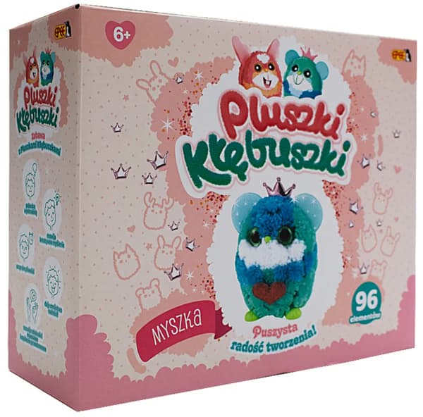 EPEE Plushis-Klebuszki 96 elementtiä Hiiri 8591945093155