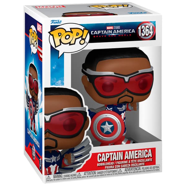 POP-figur Marvel Captain America Brave New World Captain America