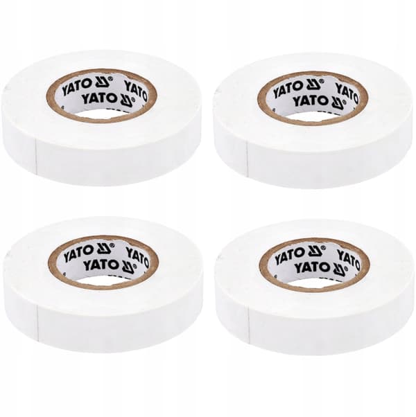 ELEKTRISK ISOLERENDE TAPE 15MMX20M HVID