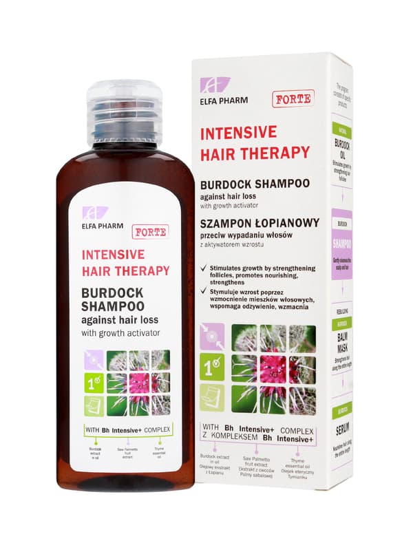 ELFA Pharm_Shampoo til hår mod hårtab Burdock 200ml