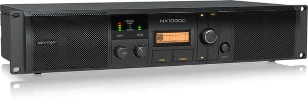 Behringer NX1000D stereopäätevahvistin DSP:llä
