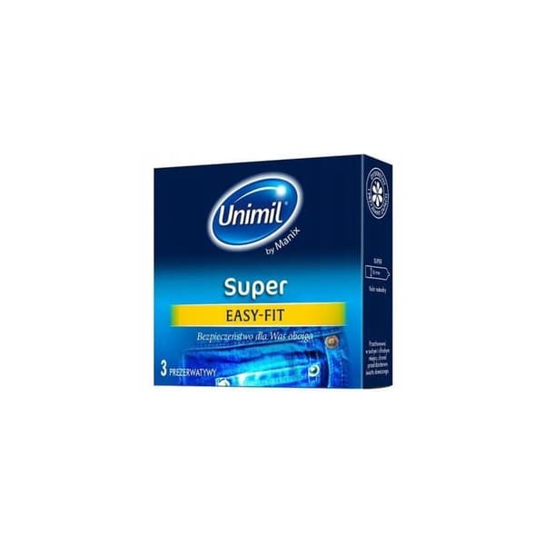 UNIMIL Super latexkondomer 3 stycken