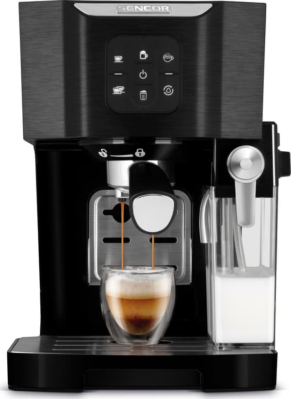 Halvautomatisk espressomaskine SES 4040BK Effekt 1450W, 20 bar