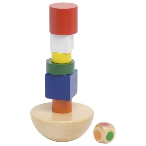 Balancetårn, sæt klodser, Goki HS 129