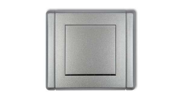 Midget Flexi Connector Enkeltpolet Sølv Metallic (7FWP-1)