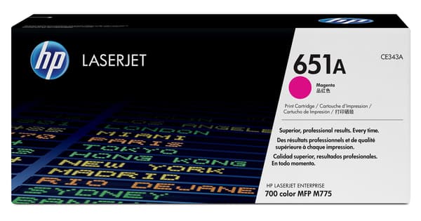 HP 651A - magenta - original - Laser