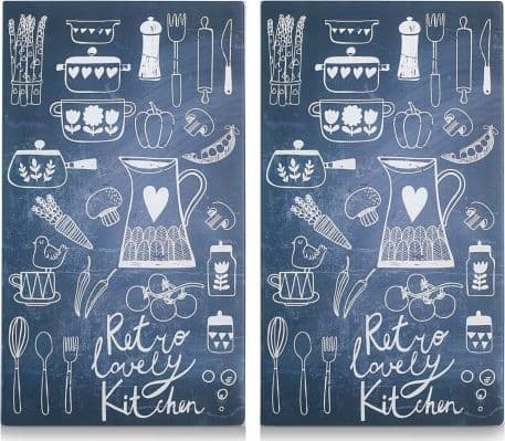 Skärbräda Zeller glas 2-pack