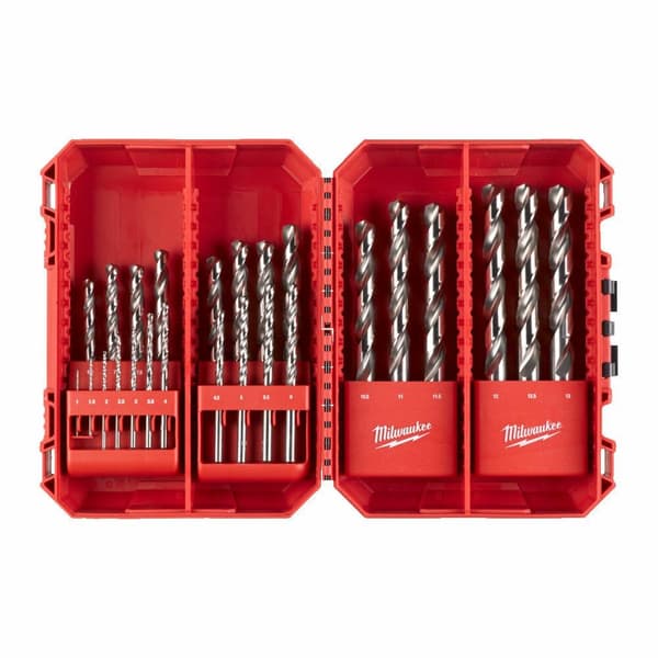 MILWAUKEE METAL BOREBIT HSS-G THUNDERWEB SÆT 25 dele 1-13mm