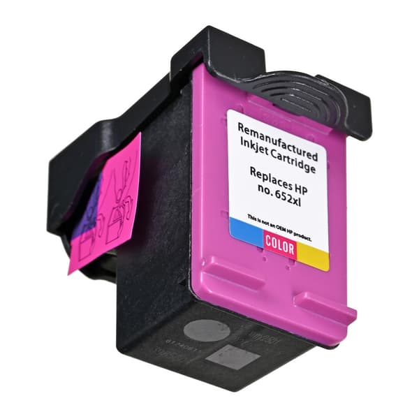 SUPERBULK bläckpatron för HP 652 F6V24AE reg B-H652XLC