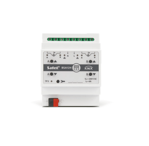SATEL KNX 2-kanals Lousion-aktuator 230V AC KNX-BSA12H