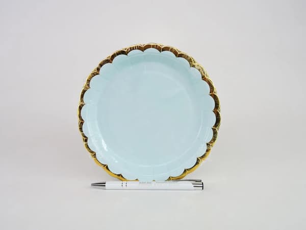 TALLRIKAR BLÅ 18 cm. 6 st