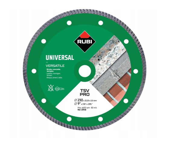 Skæreskive RUBI pro 25918 Ø 230 MM