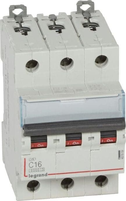 Strømstik 3P C 16A 6kA S303 DX3 407859