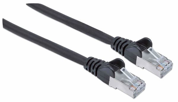 Intellinet Network Solutions Patchkabel S/FTP, CAT7, 1,5m, sort (740753)