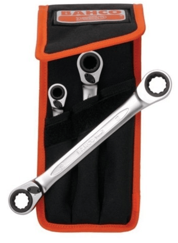 Bahco Skraldenøgle sæt 8-19mm 3 stk. (S4RM/3T)