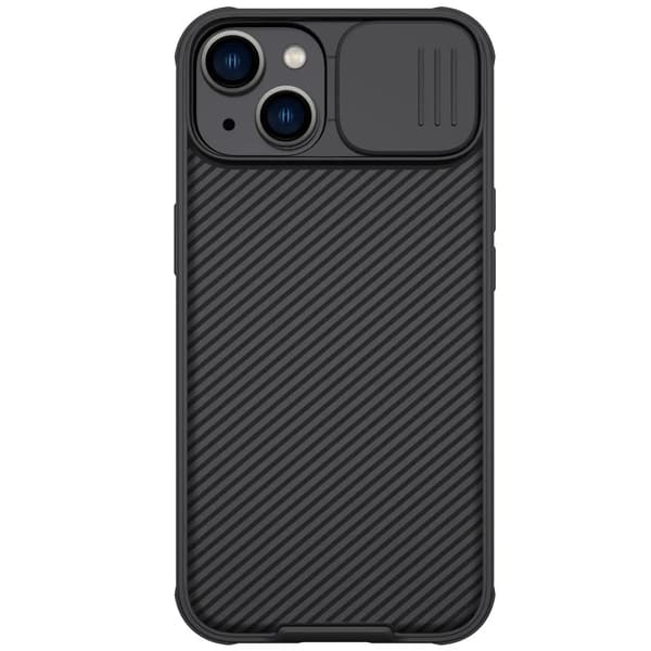 Nillkin CamShield Pro Cover iPhone 14 Plus Armor Cover Kamerabeskyttelse Sort
