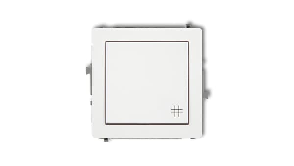 Karlik DECO Indbygget Krydsforbinder Hvid (DWP-6)