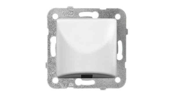 Panasonic LINNERA S Frontplade med skeletramme til kabeludløser hvid blank 91440077