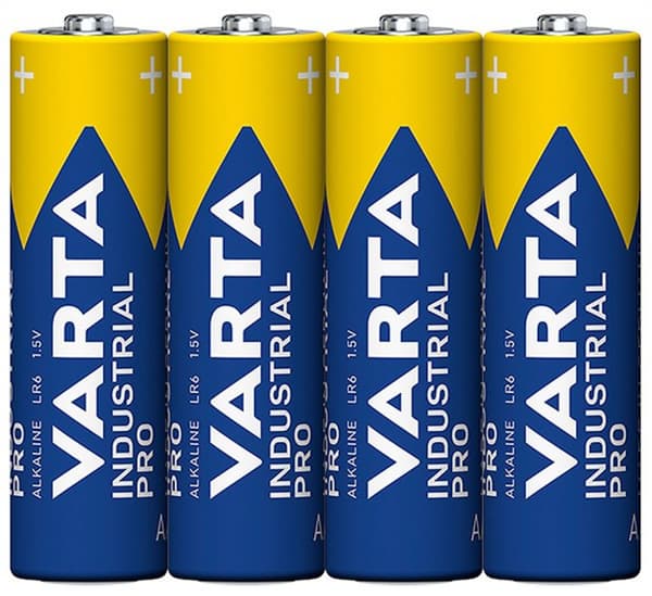 Varta Industrial batteri - 4 x AA type
