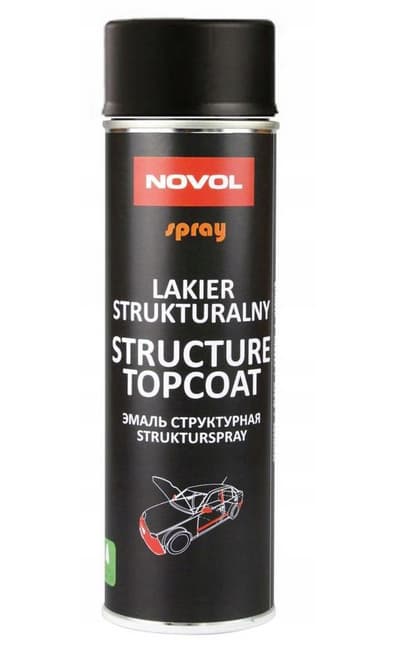 TEKSTUROITU MUSTA LAKKA 500 ML