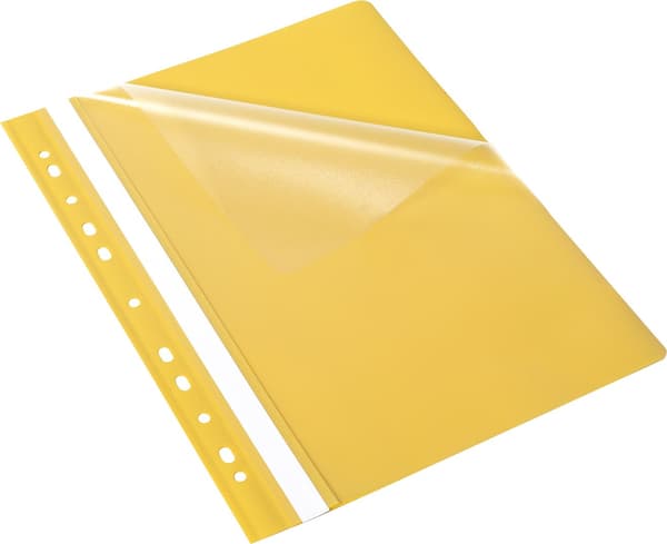 Edullinen PP A4 -vihko rei'ityksellä. Evo keltainen (25 kpl)