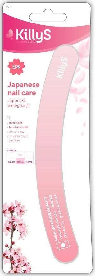 Killy`s Nail Care nagelfil banan 180/240 Rosa