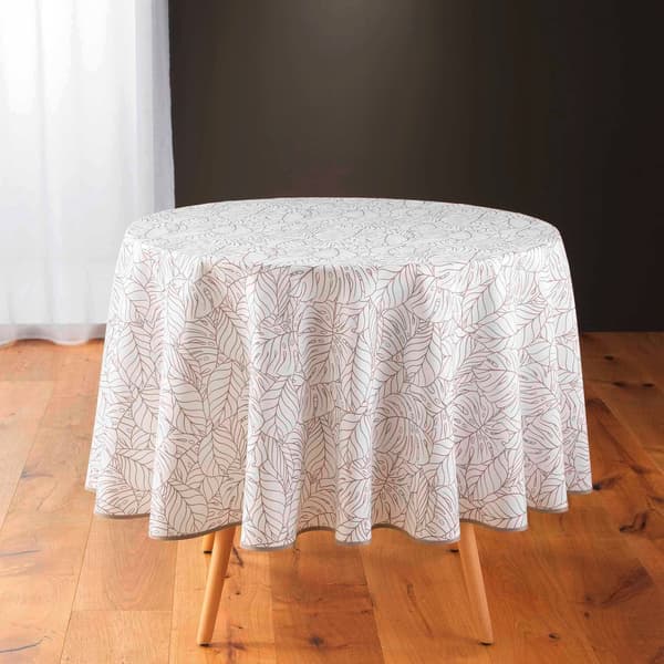 Douceur d`Interieur Rund dug med SOLEA-print, Ø 180 cm