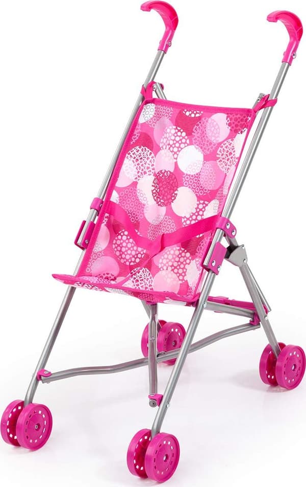 Bayer Bayer Design Dockvagn vit/rosa - 30541AA