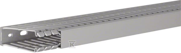 tehalit Kanal comb BA7 80x25mm PVC grå BA780025 /2m/