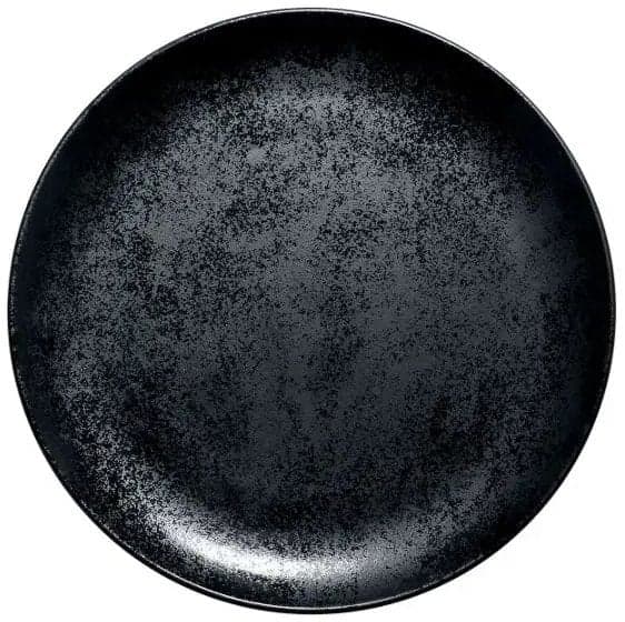 CARBON Rund flad tallerken - Coupe 24 cm