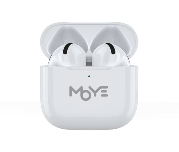 MOYE AURRAS 3 LITE TRUE WIRELESS HÖRLURAR VIT