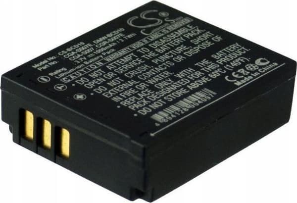 Cameron Sino Genopladeligt Batteri CGA-S007 DMW-BCD10 Til Panasonic/CS-BCD10