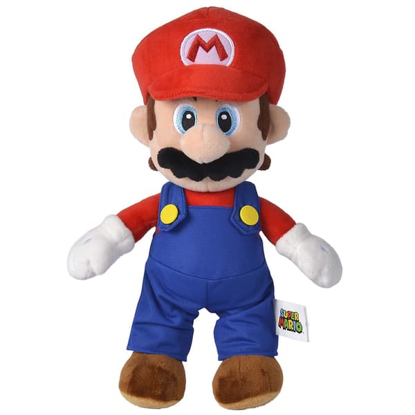 Super Mario Bros Mario plysdyr 30cm