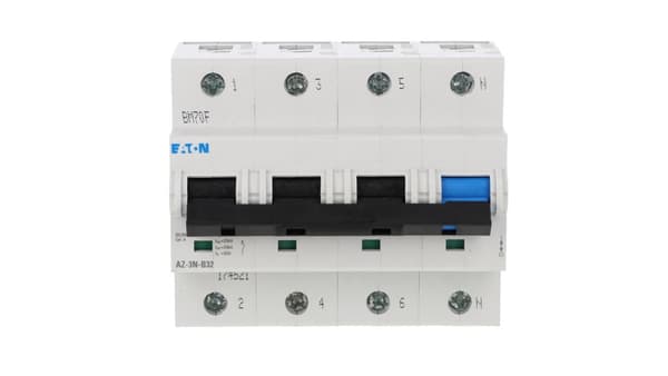 Strømafbryder 3P+N B 32A 25kA AC AZ-3N-B32 174521