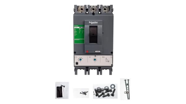 Schneider-tehokytkin 400A 3P 50kA EasyPact CVS400 TM400D - LV540510