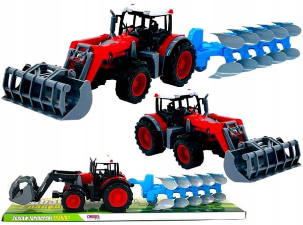 AST. FARMA TRAKTOR, 60 cm., plugg, 2 färger, skärm.
