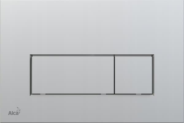 Skylleknap M572/ALCA/THIN/BUTTON/CHROME-MAT
