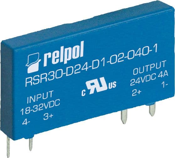 Relpol enfaset solid state-sender 2A 7-20V DC RSR30-D12-A1-24-020-1 (2611989)