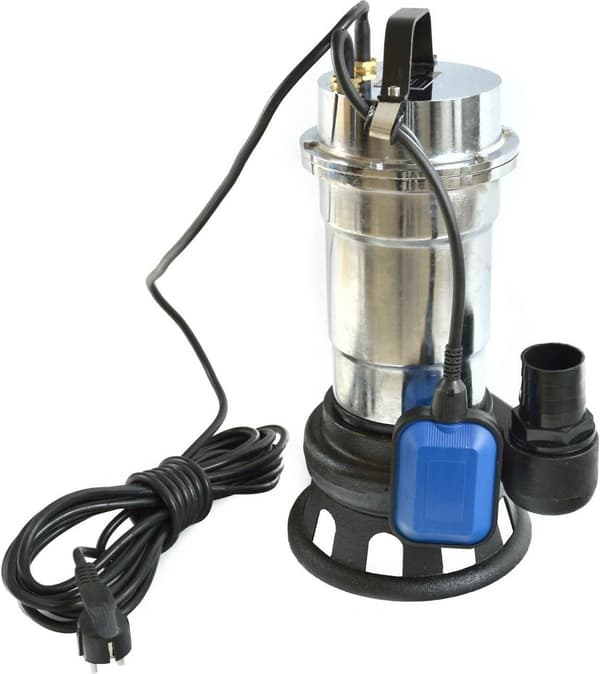 SMUTSVATTENPUMP.550W MED PLYWAK/NIK
