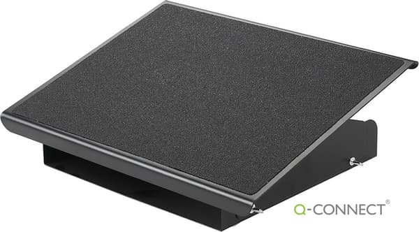 Fotstöd Q-Connect 41,5x42,6cm metall svart