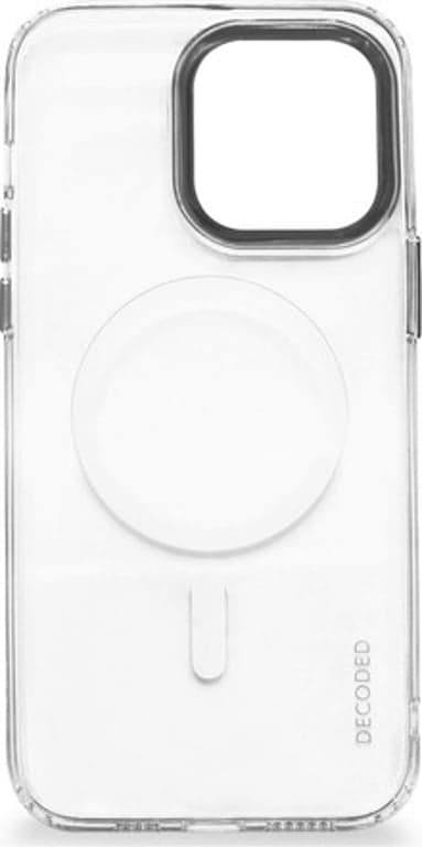 Decoded Recycled Resin Trans. Baksida iPhone 14 Antracit