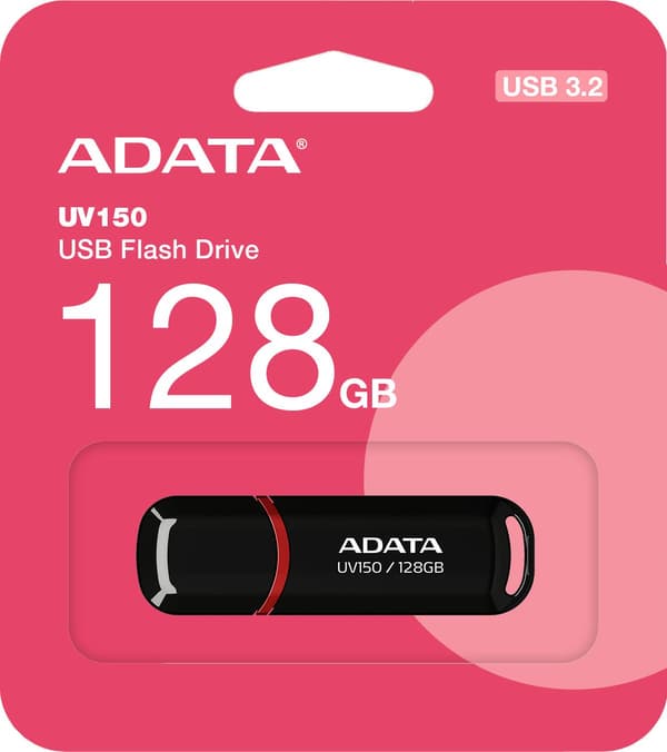 ADATA UV150 128GB USB 3.0 svart