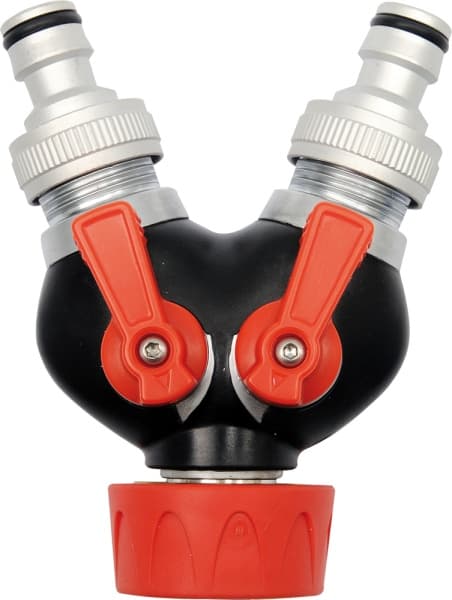 YATO T-STYKKE 2-VENTIL FORKROMET 9941