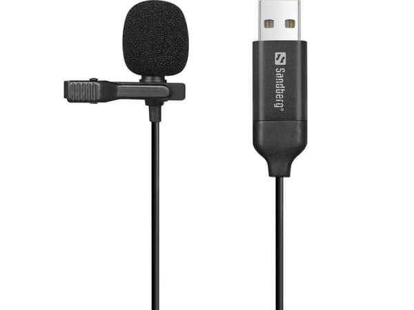 Sandberg Streamer USB-klipsimikrofoni