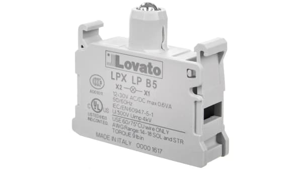 LED lampeholder gul 12-30V AC/DC LPXLPB5
